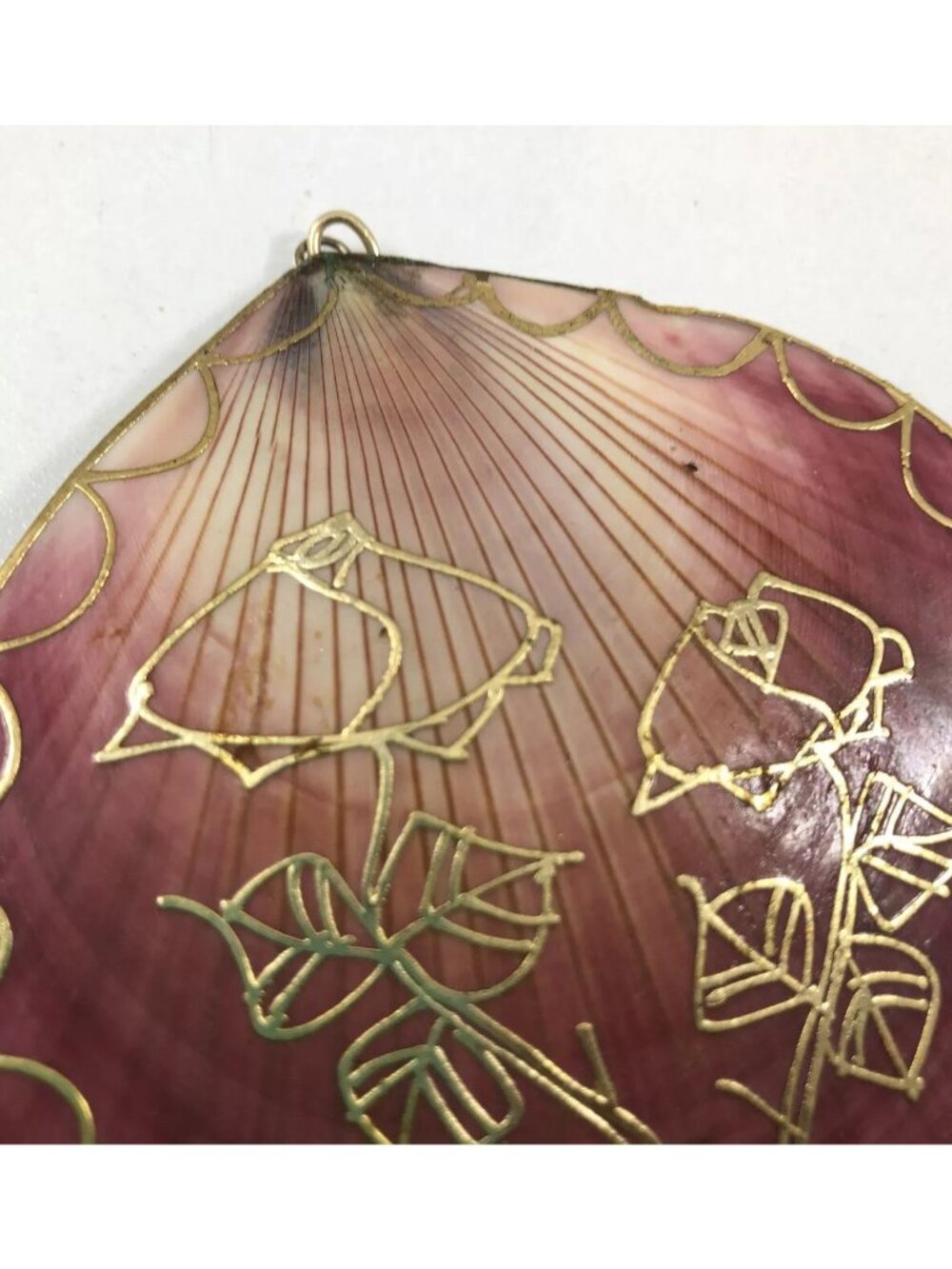 Ocean Sea Fan Shell Nautical Fashion Pendant Necklace - Picture 2 of 6